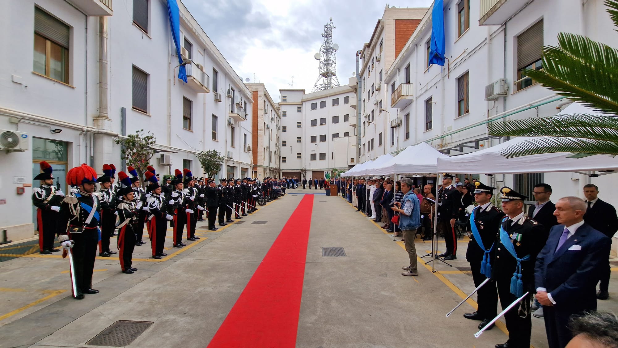 Cerimonia Per I 209 Anni Della Fondazione Dell'Arma Dei Carabinieri FOTO