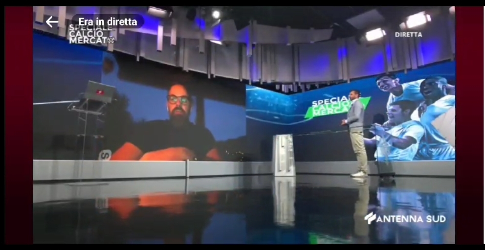 Il ds Domenico Roma è intervenuto ieri sera durante la trasmissione "Speciale Calciomercato" dell'emittente Antenna Sud