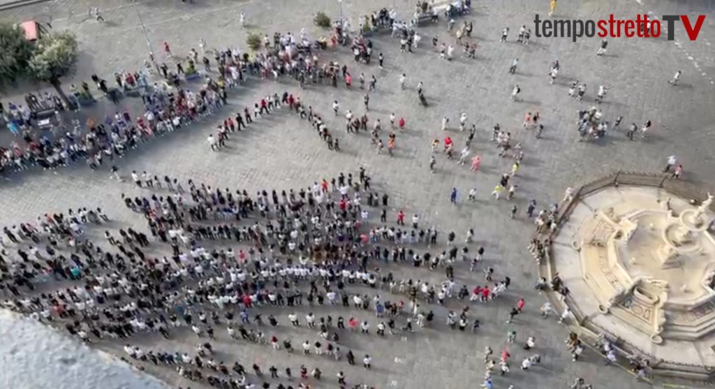 flash mob seguenza