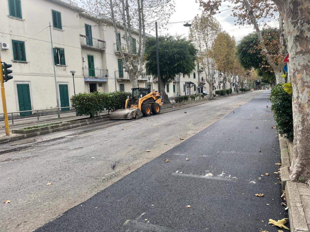 lavori viale san martino sud