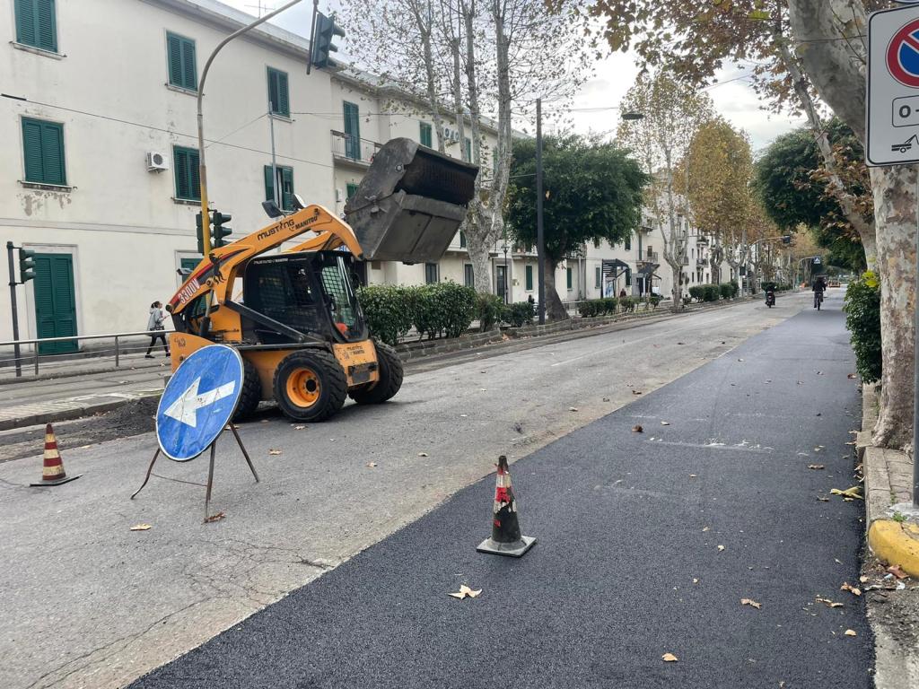 lavori viale san martino sud