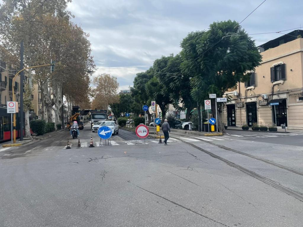 lavori viale san martino sud