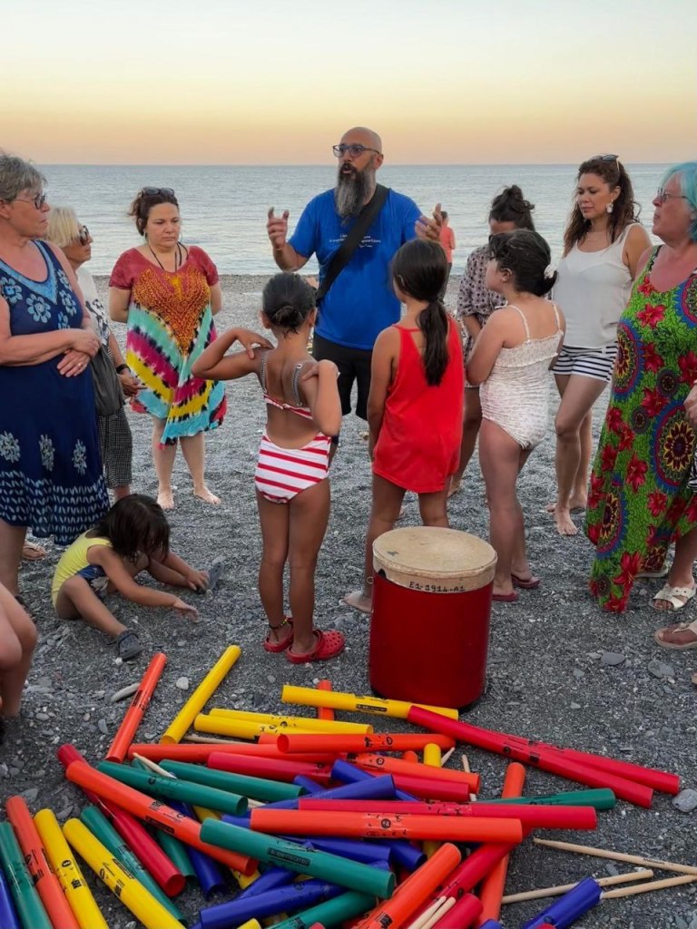 Body music al tramonto con Stefano Baroni