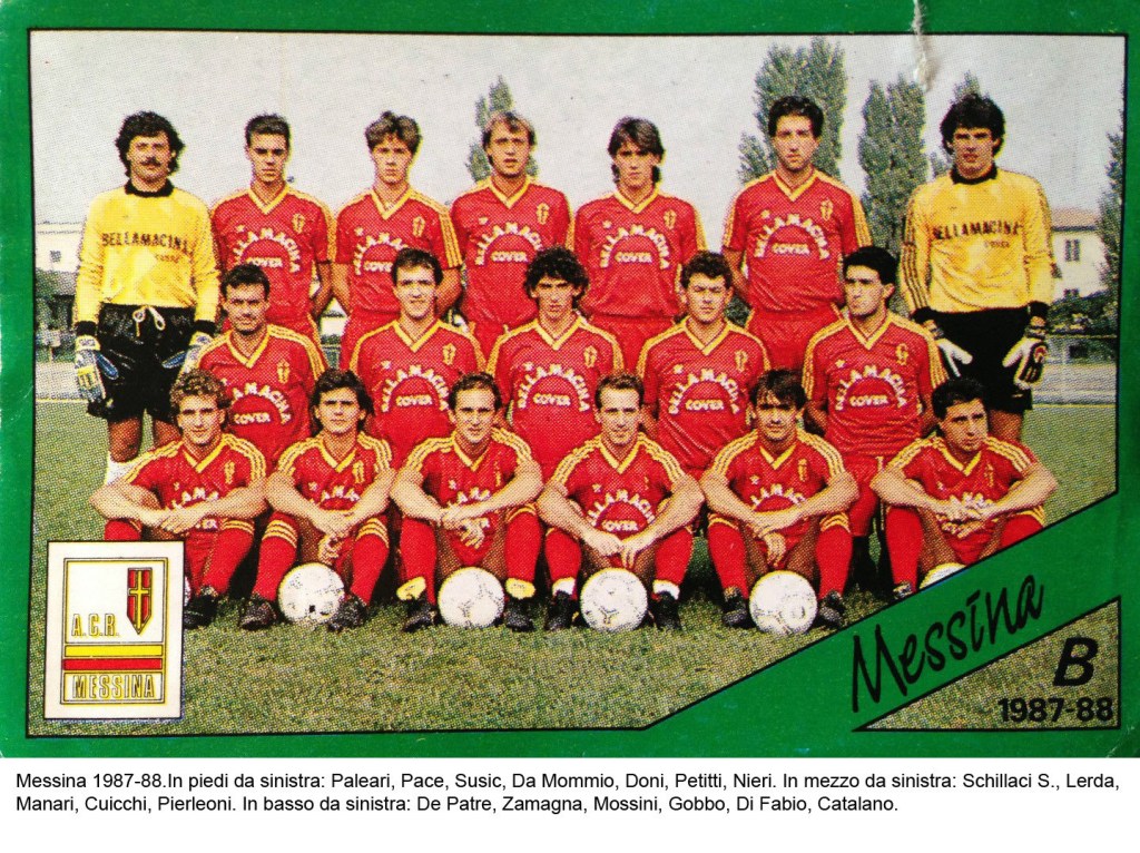 la rosa in serie b 1987-1988