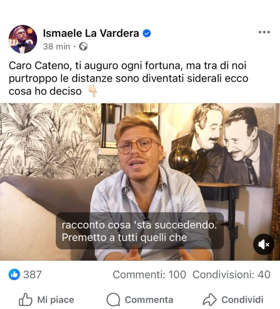 La Vardera: Addio De Luca