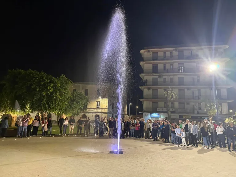 Milazzo inaugurazione piazza marconi