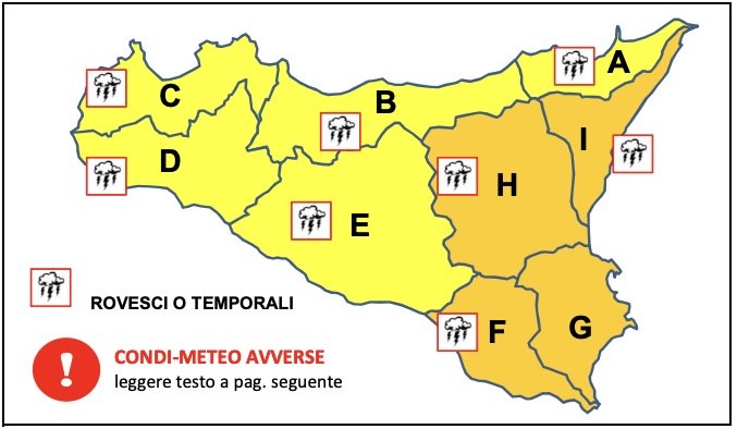 allerta arancione 13 novembre