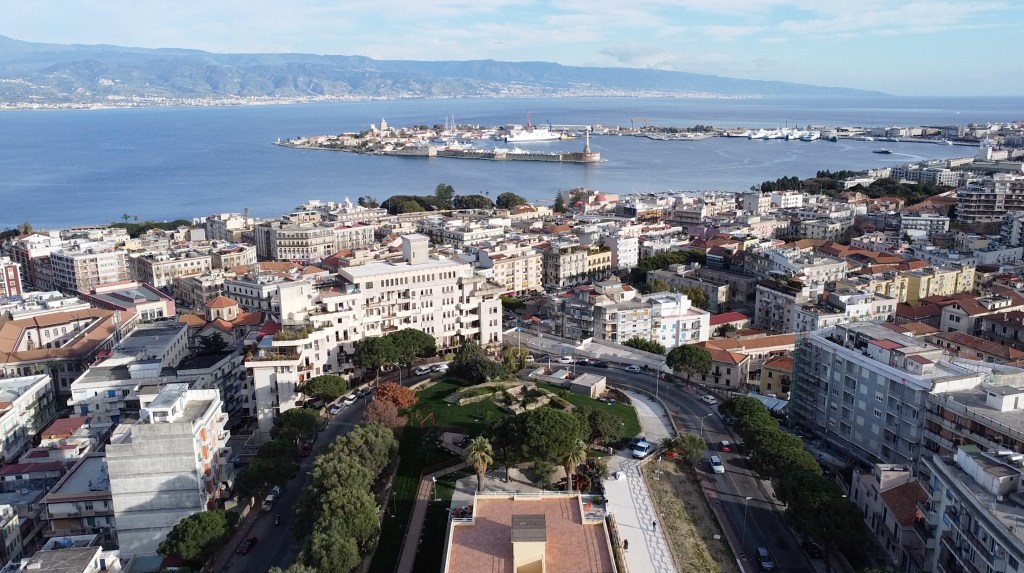 messina dal drone