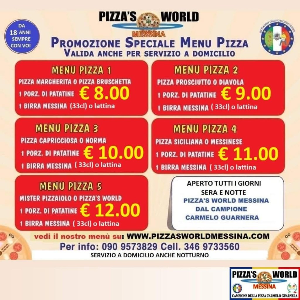 Pizza’s World Messina