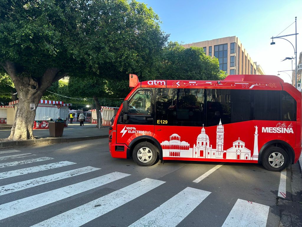 bus elettrici messina