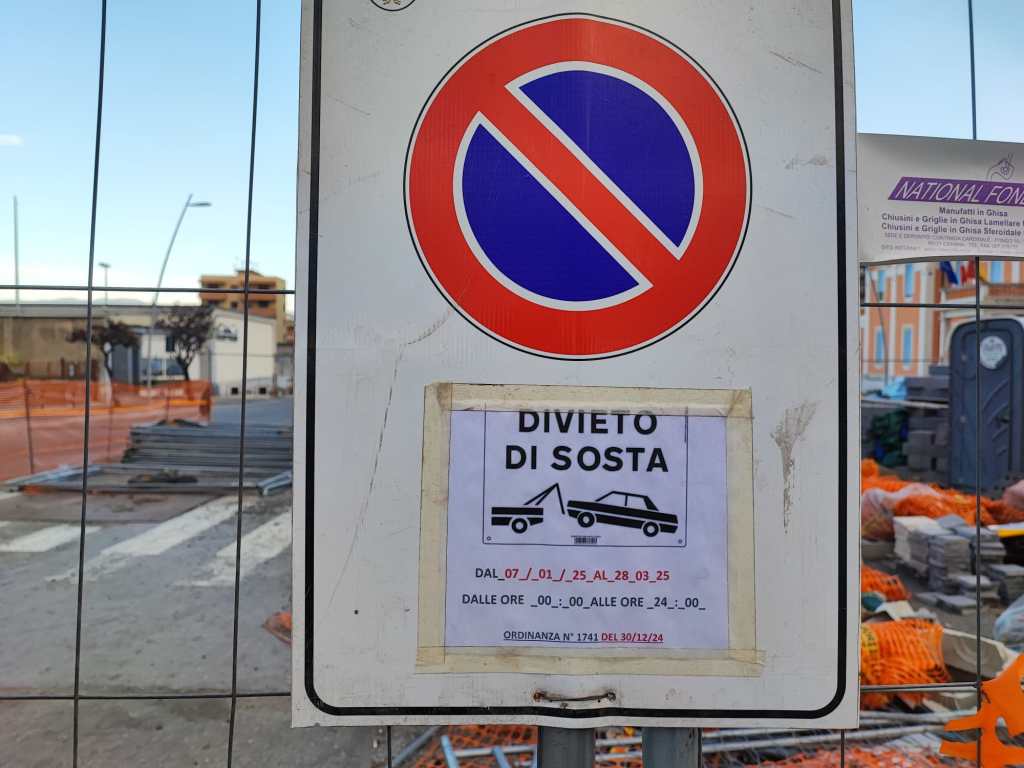 lavori parcheggio viale europa ovest