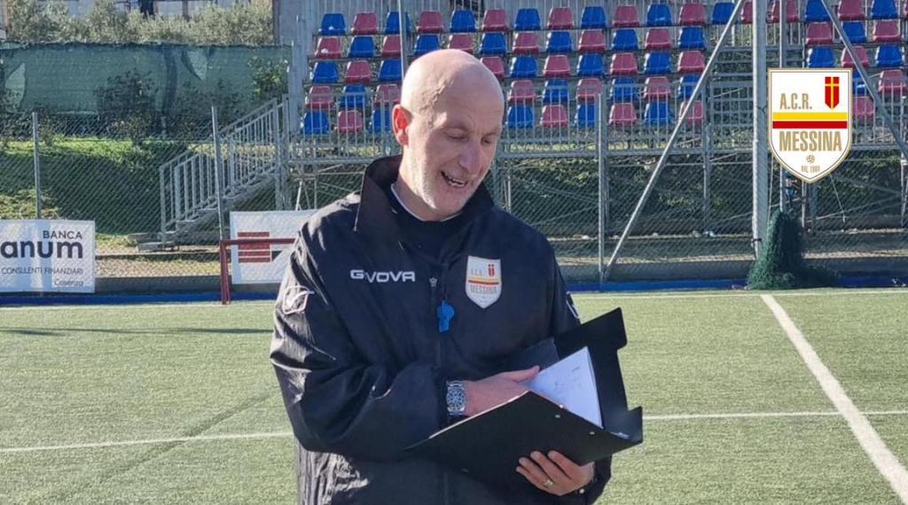 l'allenatore banchieri acr messina calcio